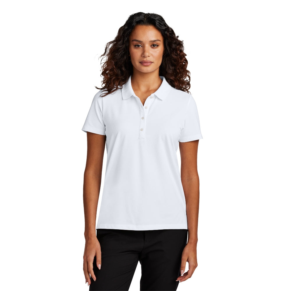Mercer+Mettle® Women’s Stretch Pique Polo - White
