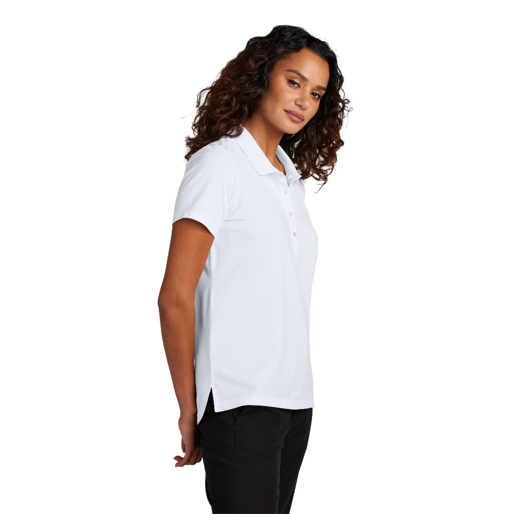 Mercer+Mettle® Women’s Stretch Pique Polo - White