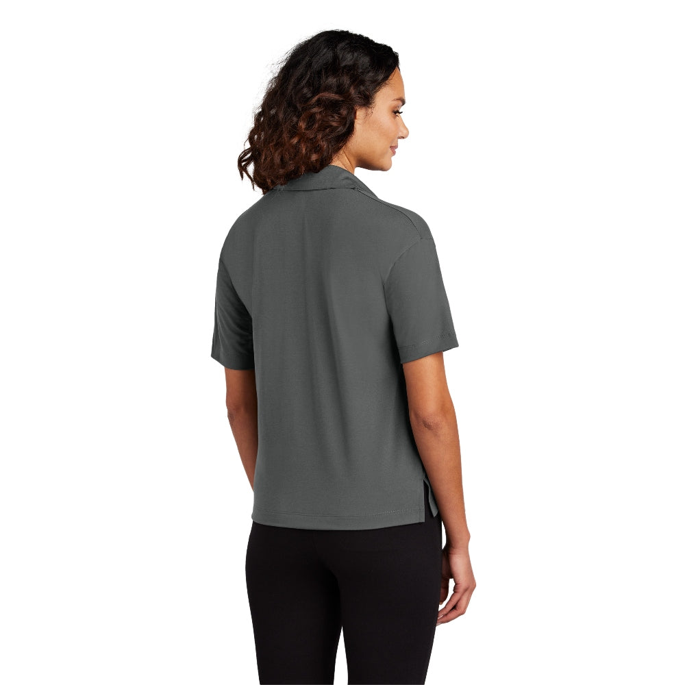 Mercer+Mettle® Women’s Stretch Jersey Polo - Anchor Grey