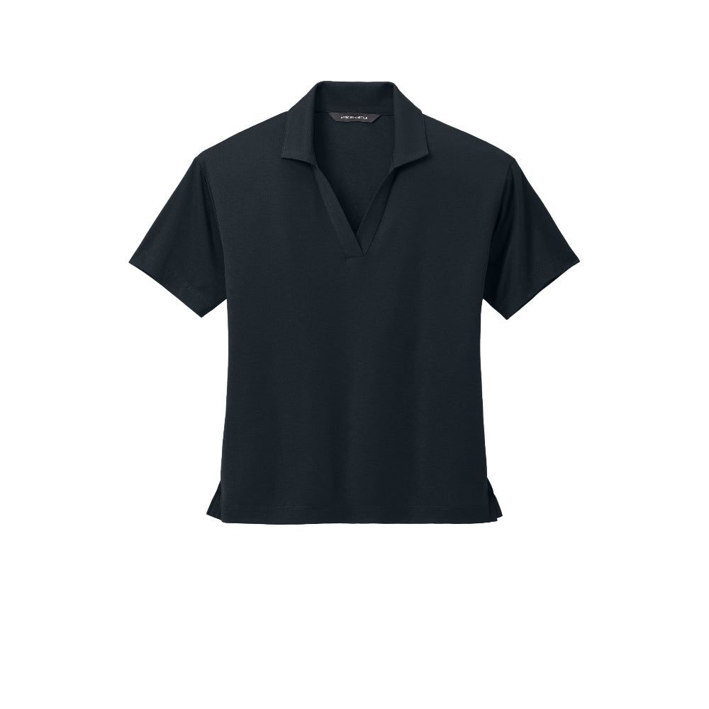 Mercer+Mettle® Women’s Stretch Jersey Polo - Night Navy