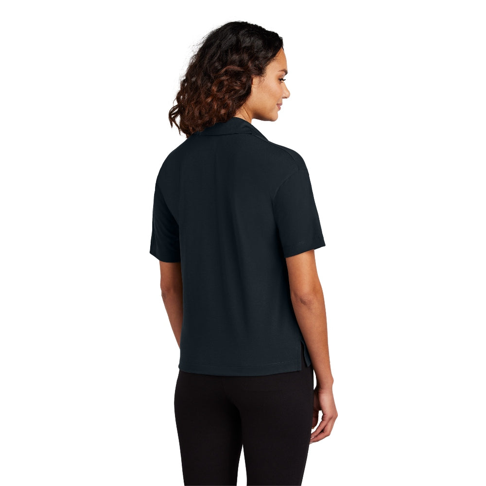 Mercer+Mettle® Women’s Stretch Jersey Polo - Night Navy