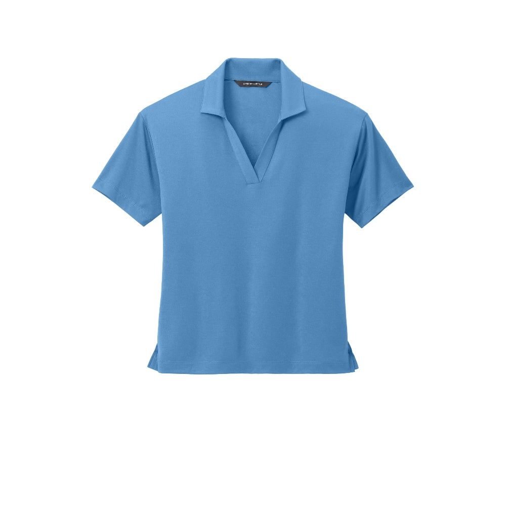Mercer+Mettle® Women’s Stretch Jersey Polo - Parisian Blue