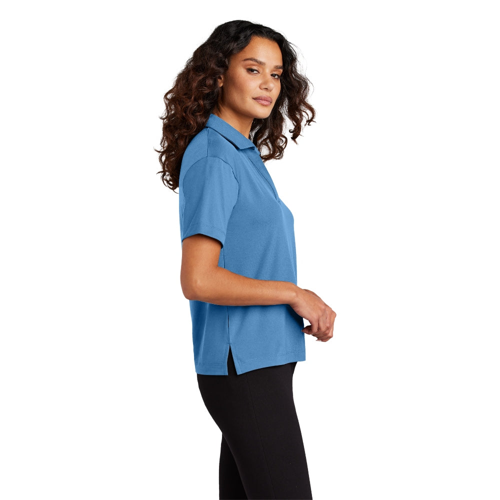 Mercer+Mettle® Women’s Stretch Jersey Polo - Parisian Blue
