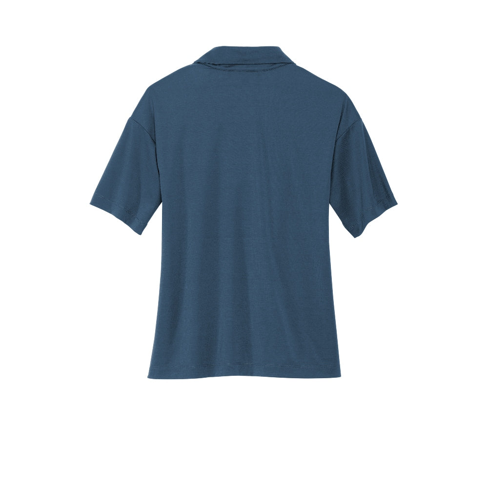 Mercer+Mettle® Women’s Stretch Jersey Polo - Insignia Blue