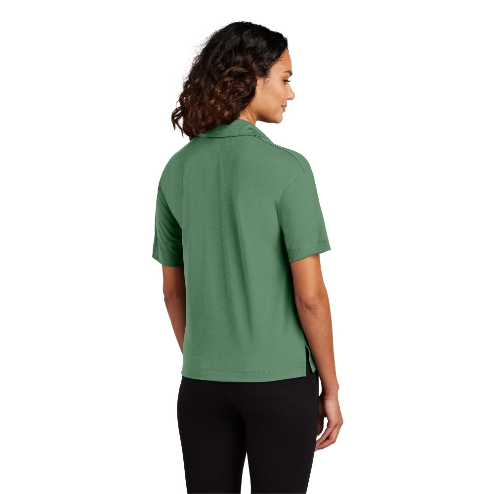 Mercer+Mettle® Women’s Stretch Jersey Polo -Sage