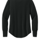 Mercer+Mettle® Women’s Stretch Jersey Long Sleeve Blouson Top - Deep Black