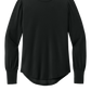 Mercer+Mettle® Women’s Stretch Jersey Long Sleeve Blouson Top - Deep Black