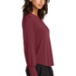 Mercer+Mettle® Women’s Stretch Jersey Long Sleeve Blouson Top - Rosewood