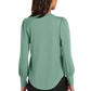 Mercer+Mettle® Women’s Stretch Jersey Long Sleeve Blouson Top - Sage