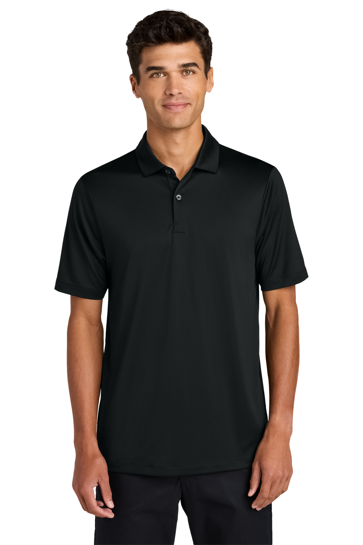 Mercer+Mettle® Recharge Jersey Polo - Deep Black