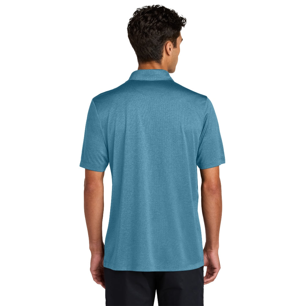 Mercer+Mettle® Recharge Jersey Polo - Harbor Blue Heather
