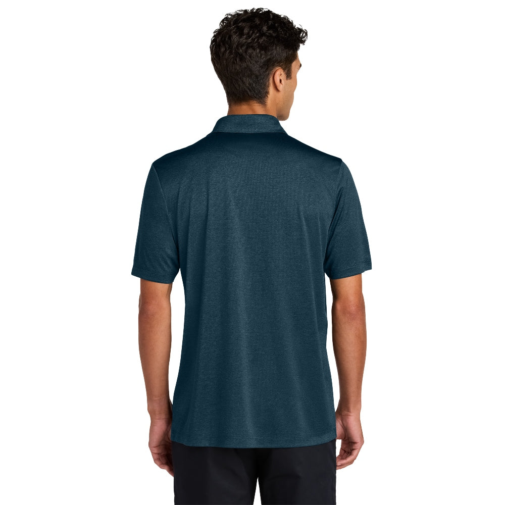 Mercer+Mettle® Recharge Jersey Polo - Insignia Blue Heather