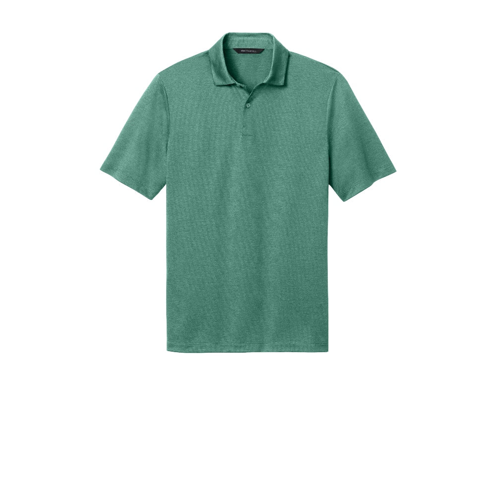 Mercer+Mettle® Recharge Jersey Polo - Sage Heather