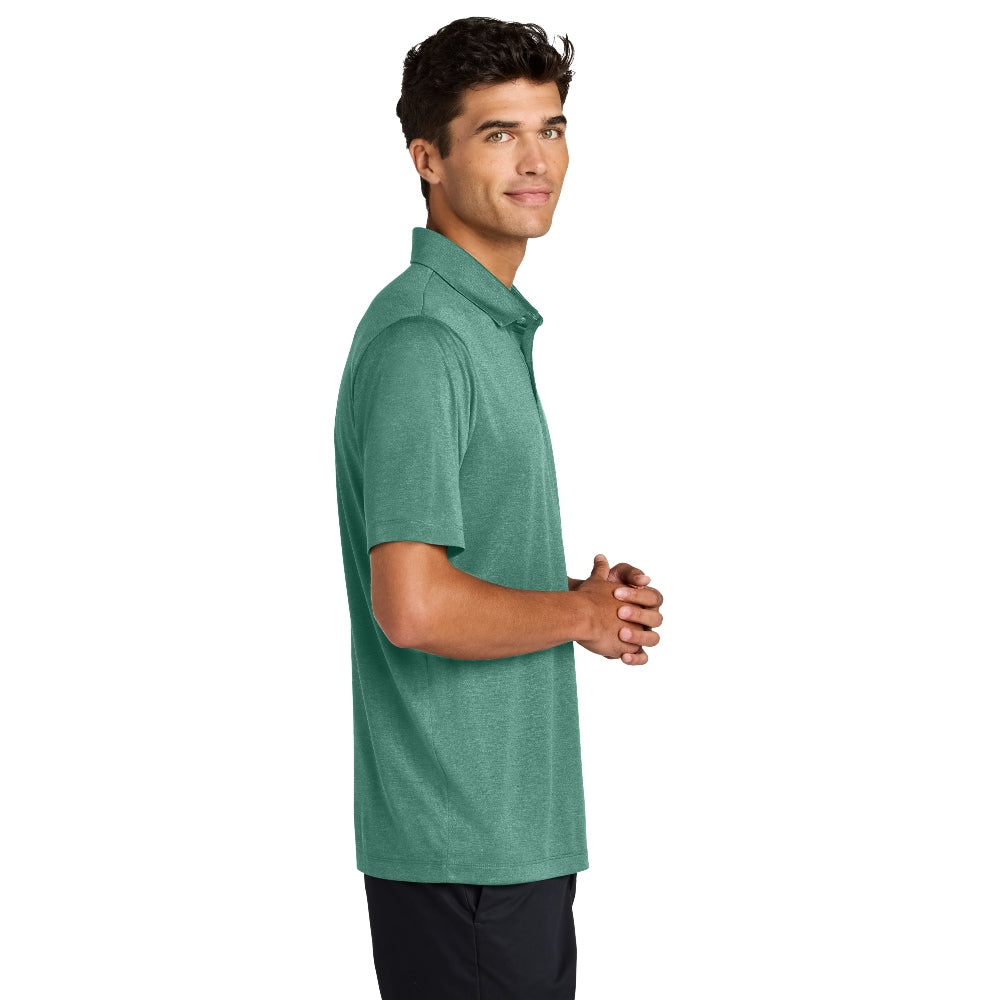 Mercer+Mettle® Recharge Jersey Polo - Sage Heather