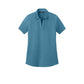 Mercer+Mettle® Women’s Recharge Jersey Polo - Harbor Blue Heather