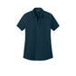 Mercer+Mettle® Women’s Recharge Jersey Polo - Insignia Blue Heather