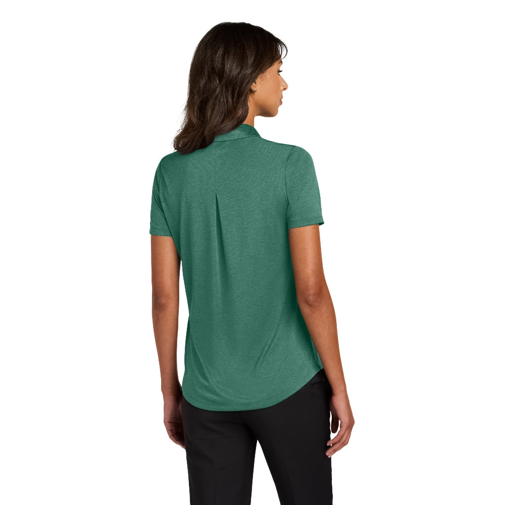 Mercer+Mettle® Women’s Recharge Jersey Polo - Sage Heather