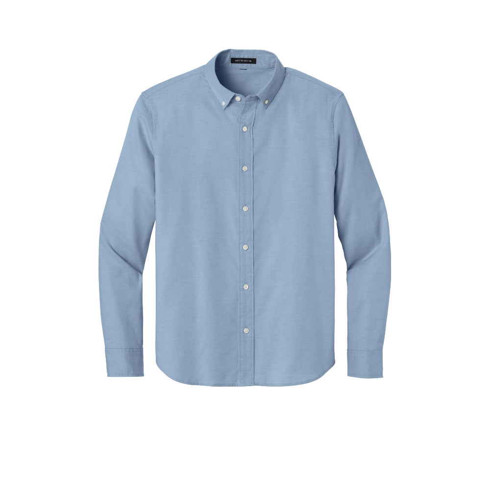 Mercer+Mettle® Long Sleeve Modern Oxford Shirt - Cobalt