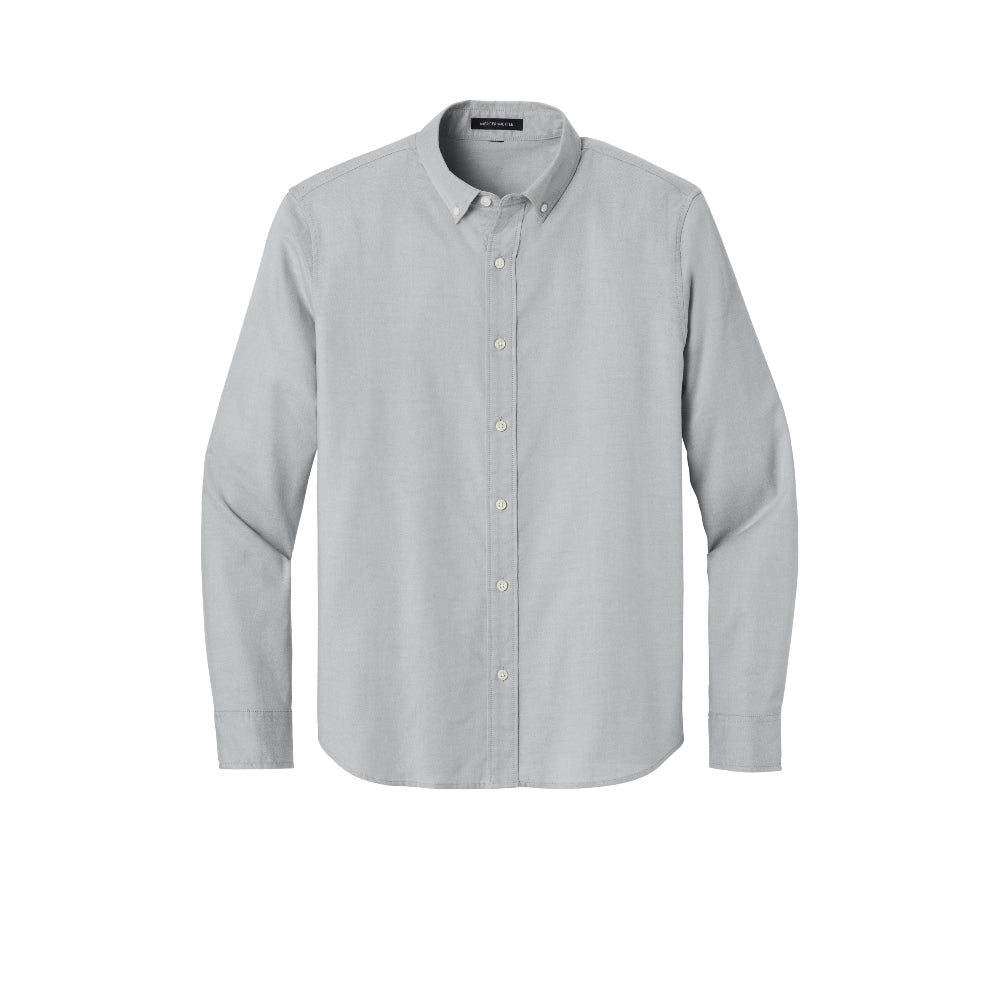 Mercer+Mettle® Long Sleeve Modern Oxford Shirt - Gusty Grey