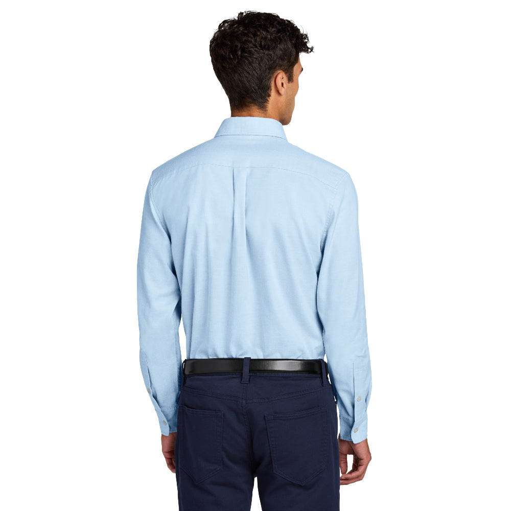 Mercer+Mettle® Long Sleeve Modern Oxford Shirt - Light Blue