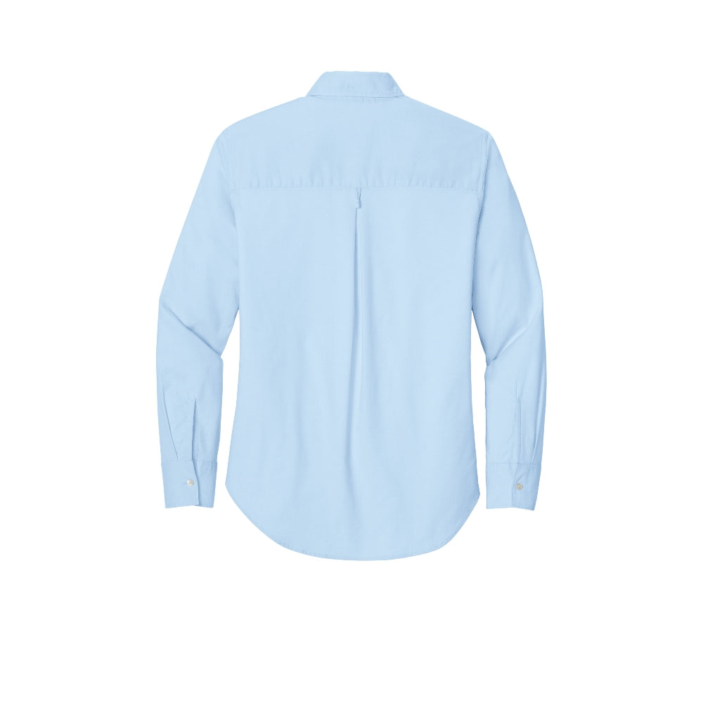 Mercer+Mettle® Women’s Long Sleeve Modern Oxford Shirt - Light Blue