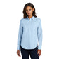 Mercer+Mettle® Women’s Long Sleeve Modern Oxford Shirt - Light Blue