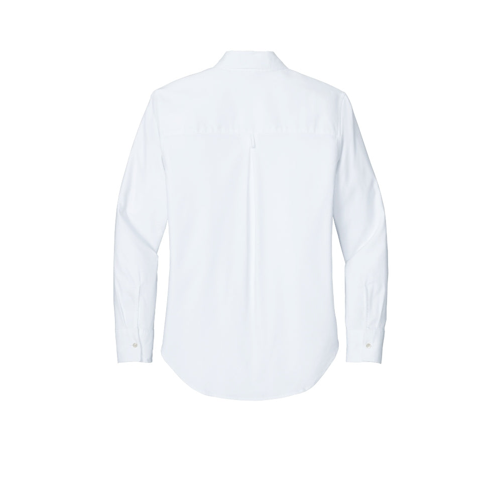 Mercer+Mettle® Women’s Long Sleeve Modern Oxford Shirt - White