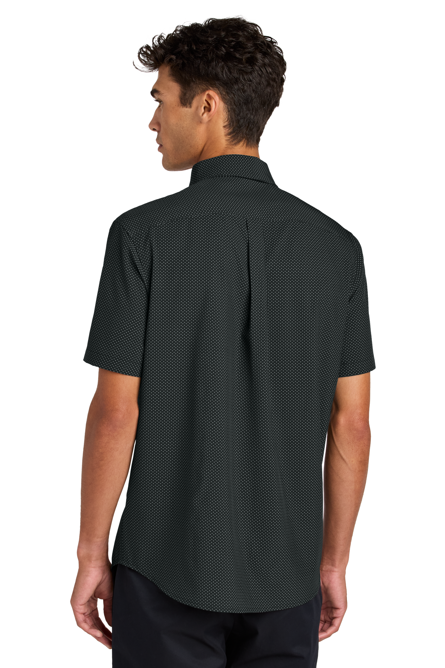 Mercer+Mettle® Short Sleeve UV Capital Tech Shirt - Deep Black