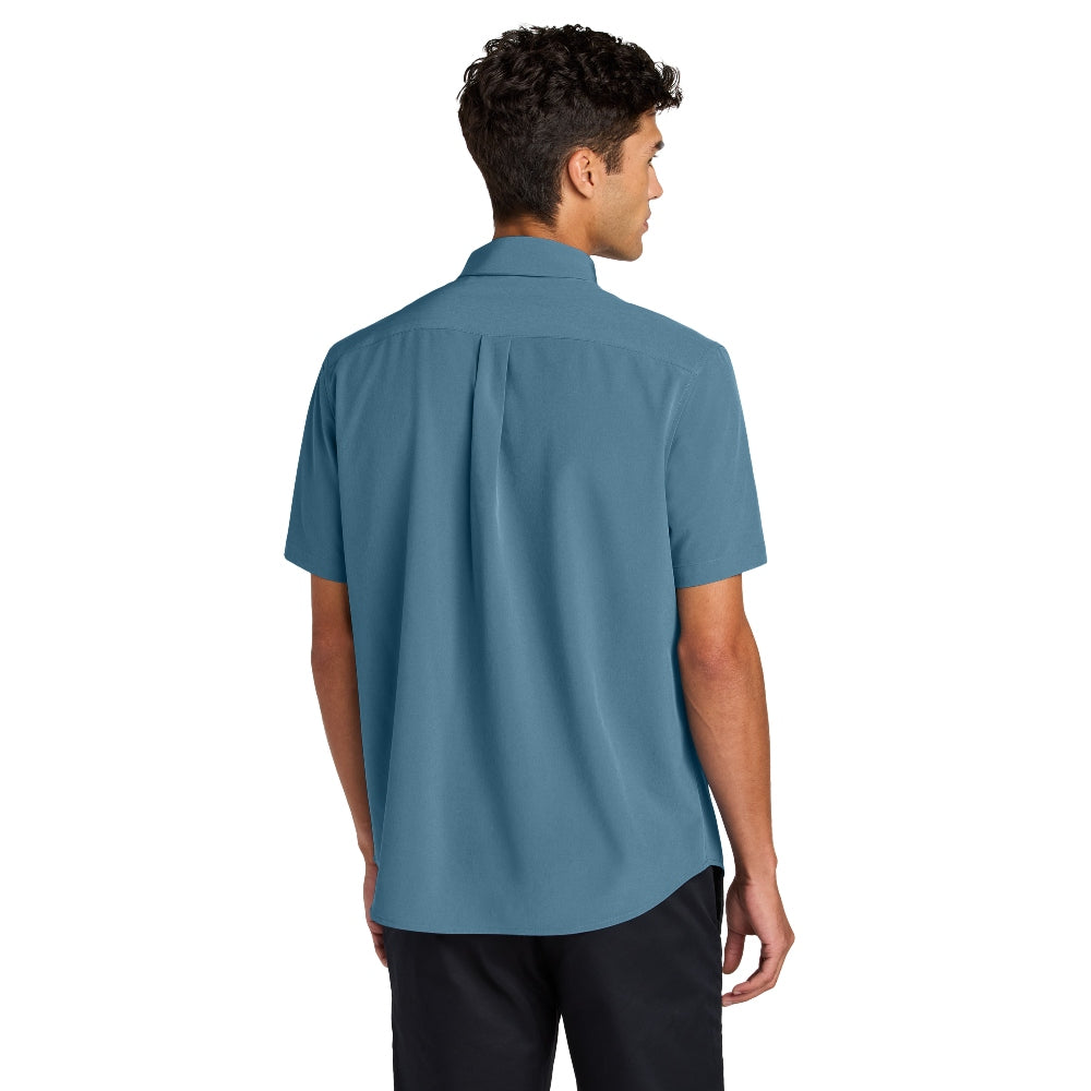 Mercer+Mettle® Short Sleeve UV Capital Tech Shirt - Harbor Blue