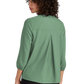 Mercer+Mettle® Women's Stretch Crepe 3/4-Sleeve Blouse - Sage