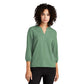 Mercer+Mettle® Women's Stretch Crepe 3/4-Sleeve Blouse - Sage