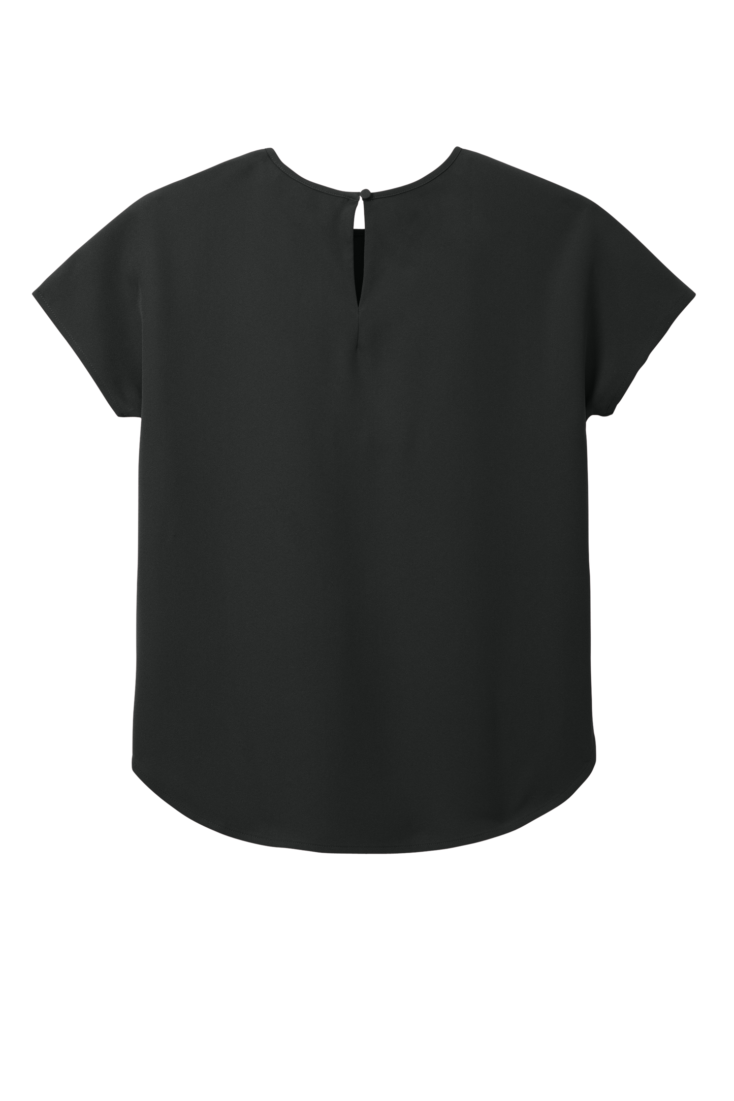 Mercer+Mettle® Women's Stretch Crepe Crew - Deep Black