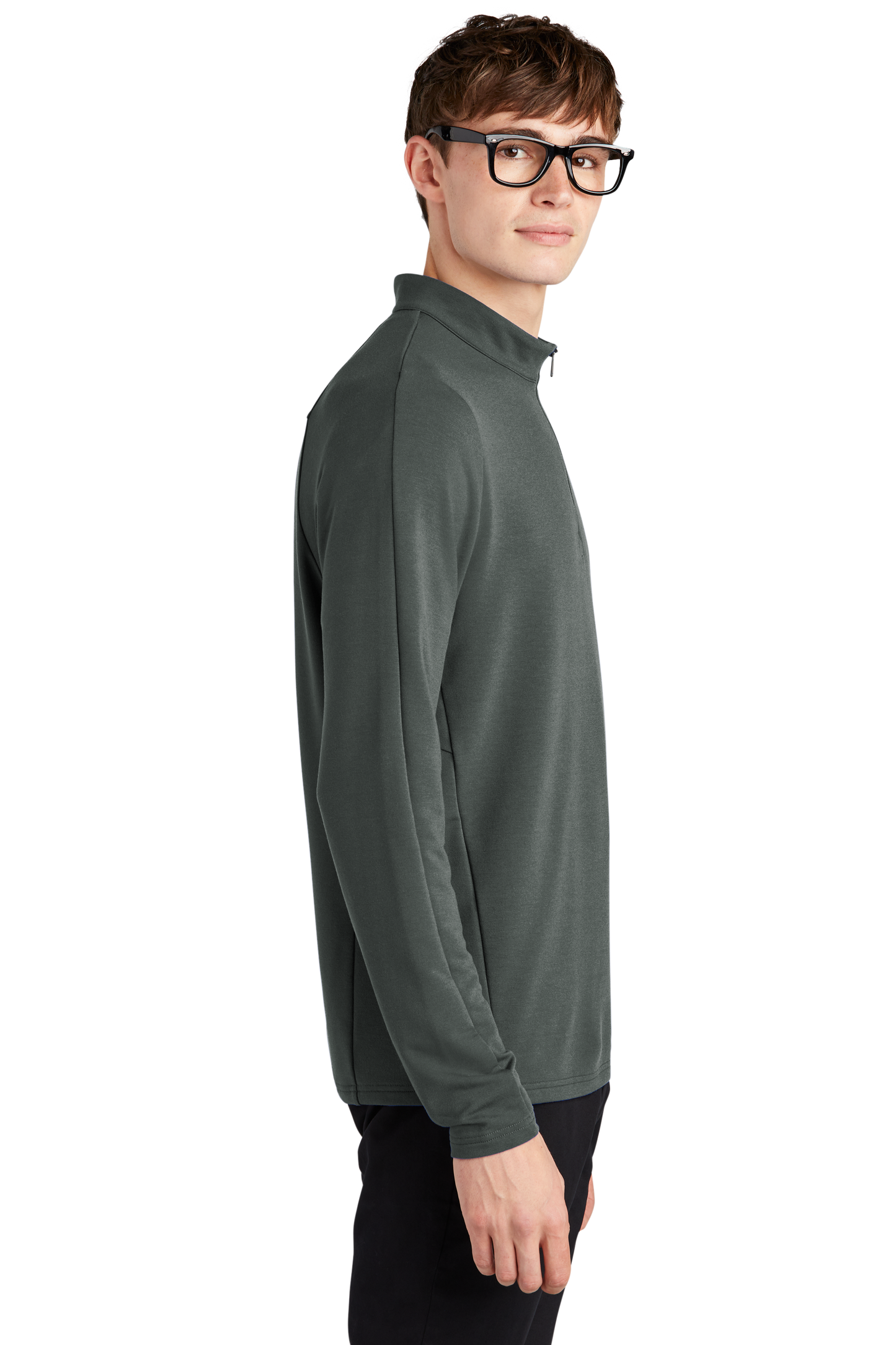 Mercer+Mettle® Stretch 1/4-Zip Pullover - Anchor Grey