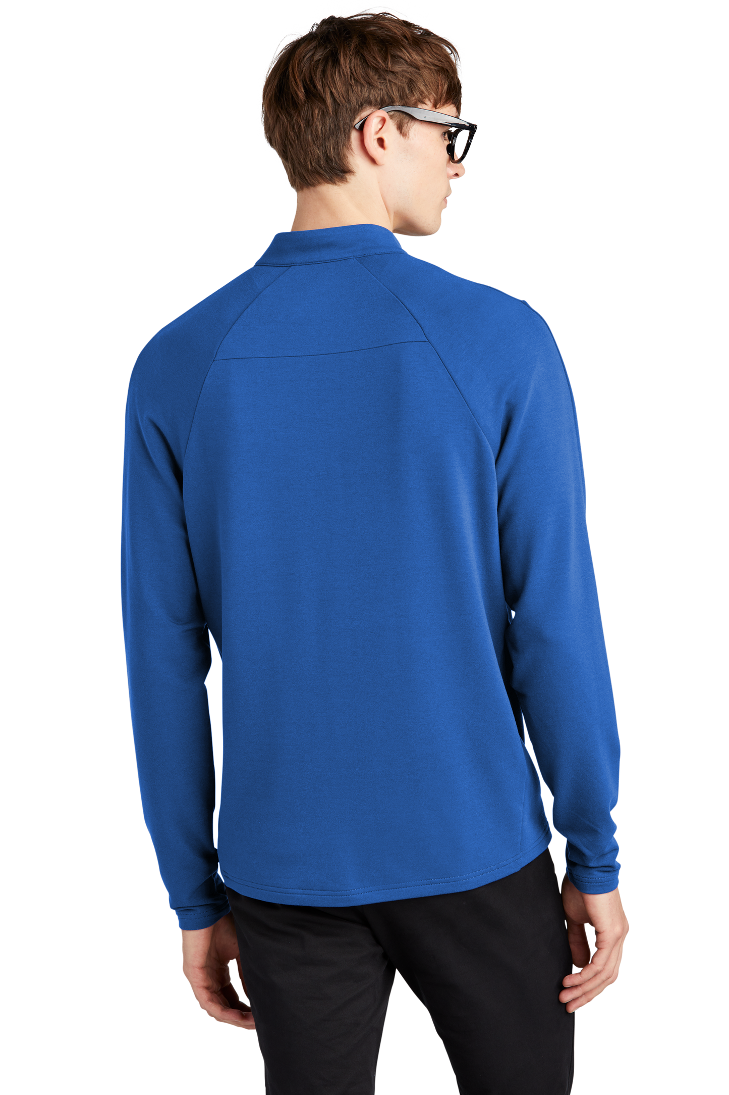 Mercer+Mettle® Stretch 1/4-Zip Pullover - Blue Note