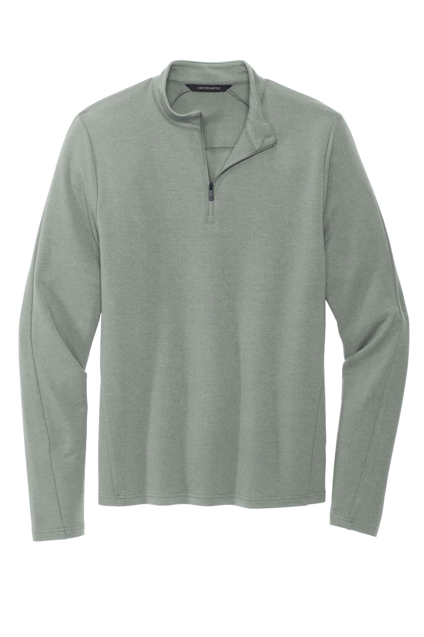 Mercer+Mettle® Stretch 1/4-Zip Pullover - Gusty Grey