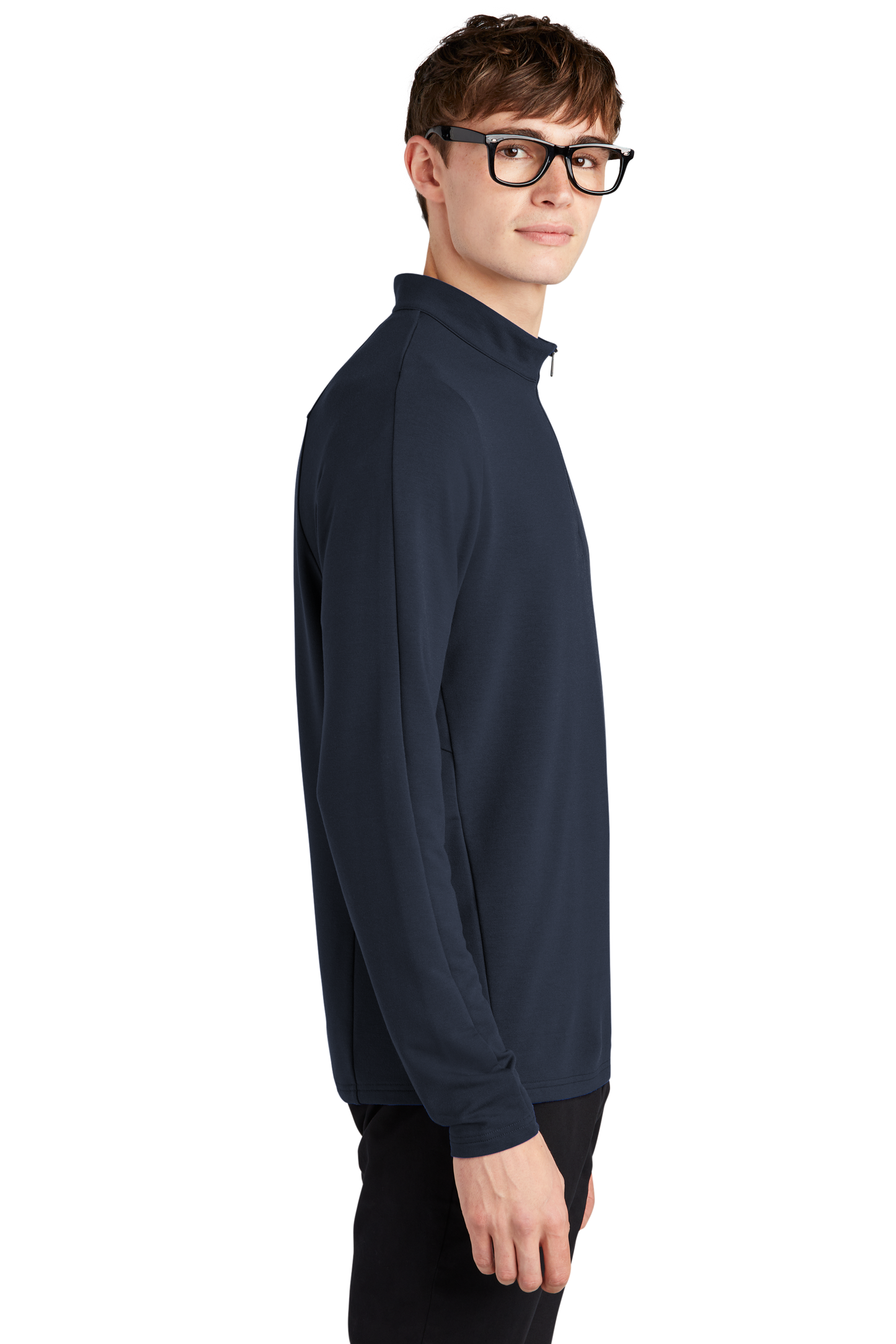 Mercer+Mettle® Stretch 1/4-Zip Pullover - Night Navy