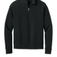 Mercer+Mettle® Linear Texture 1/4-Zip - Deep Black