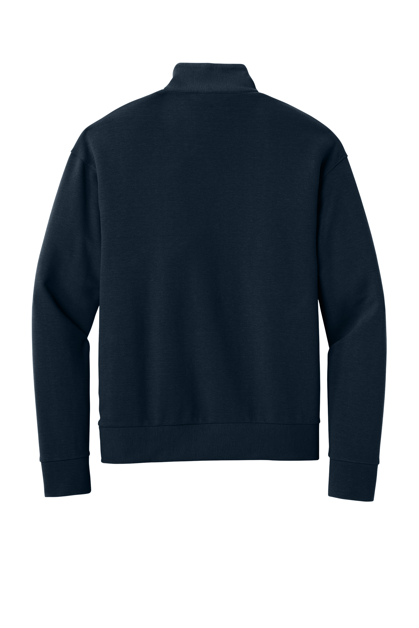 Mercer+Mettle® Linear Texture 1/4-Zip - Night Navy