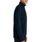 Mercer+Mettle® Linear Texture 1/4-Zip - Night Navy