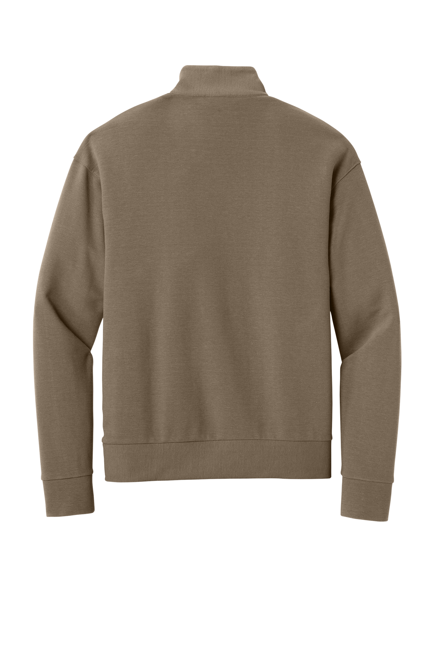 Mercer+Mettle® Linear Texture 1/4-Zip - Warm Taupe