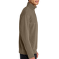 Mercer+Mettle® Linear Texture 1/4-Zip - Warm Taupe
