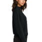 Mercer+Mettle® Women’s Linear Texture 1/4-Zip - Deep Black