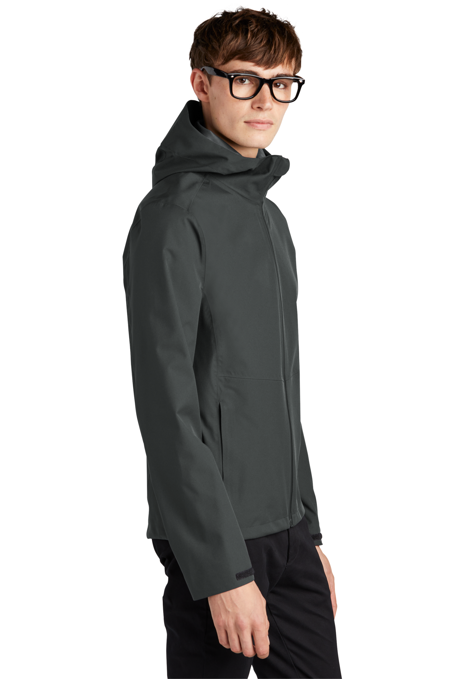 Mercer+Mettle® Waterproof Rain Shell - Anchor Grey