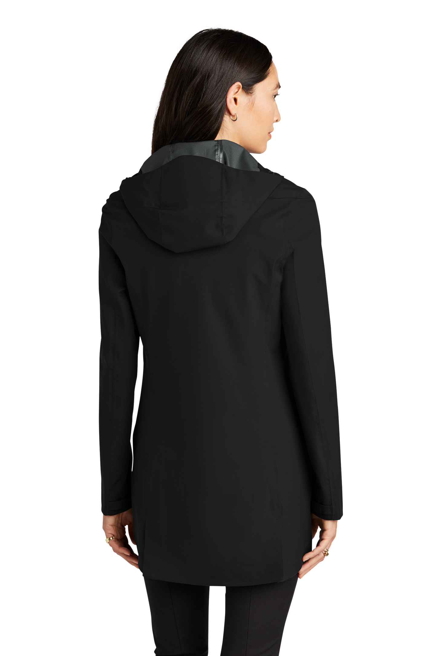 Mercer+Mettle® Women’s Waterproof Rain Shell - Deep Black