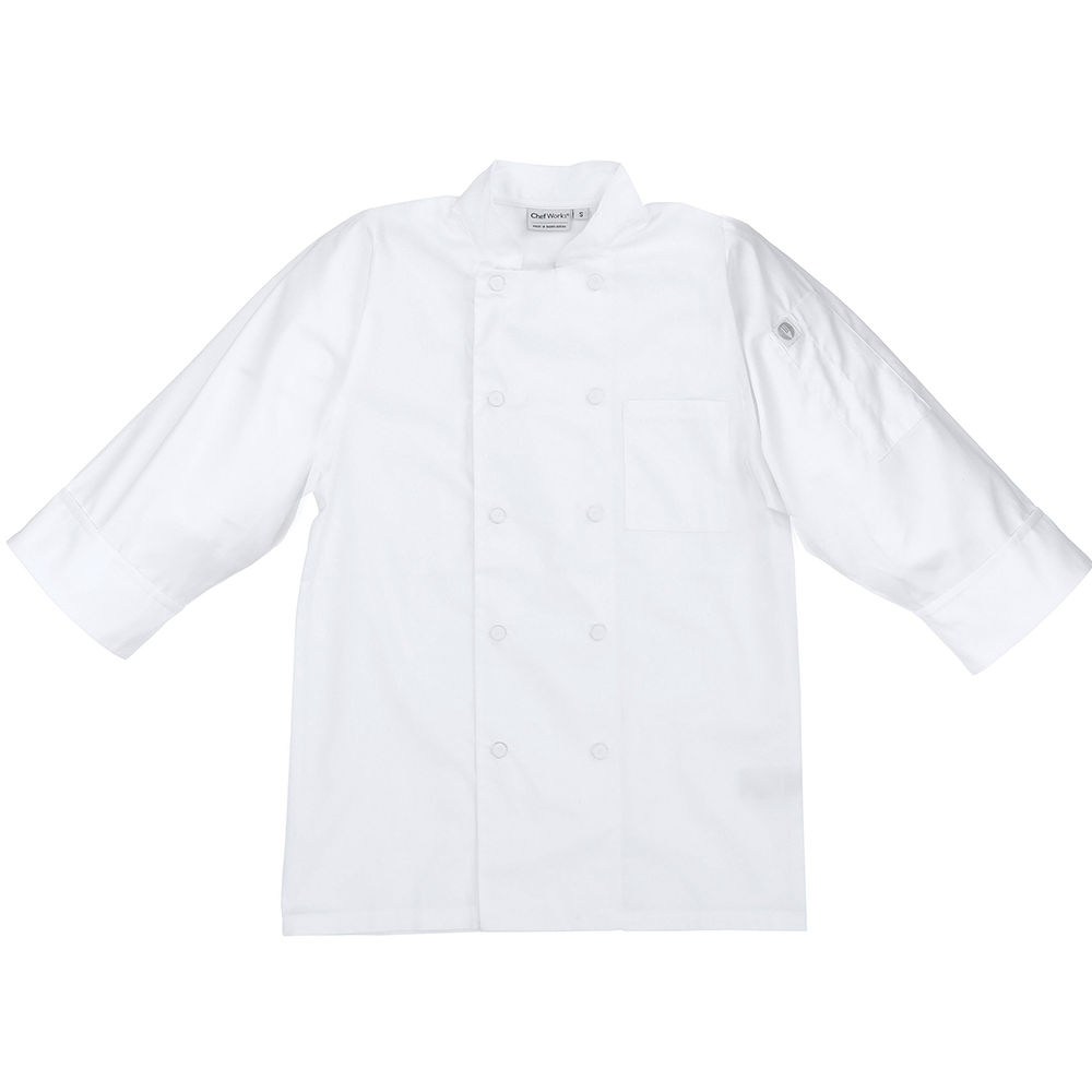 MOROCCO CHEF COAT - White