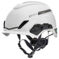 MSA 10204346 V-Gard H1 Trivent Safety Helmet - Fas-Trac Suspension - White