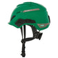 MSA 10204346 V-Gard H1 Trivent Safety Helmet - Fas-Trac Suspension - Green