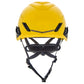 MSA 10204346 V-Gard H1 Trivent Safety Helmet - Fas-Trac Suspension - Yellow