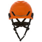 MSA 10204346 V-Gard H1 Trivent Safety Helmet - Fas-Trac Suspension - Orange