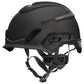 MSA 10204346 V-Gard H1 Trivent Safety Helmet - Fas-Trac Suspension - Black